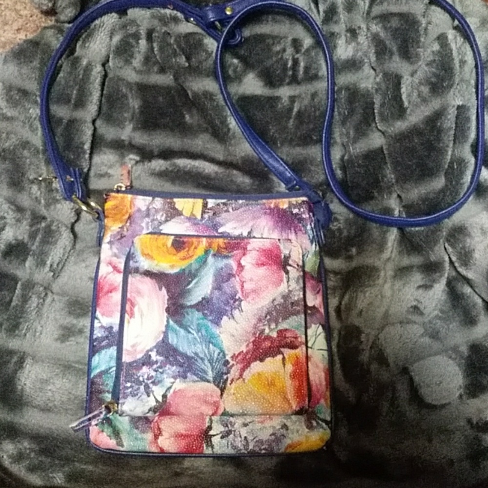 Floral purse